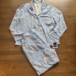 NWT ROLLER RABBIT x Target Vines Long sleeves pajama pant Set Medium